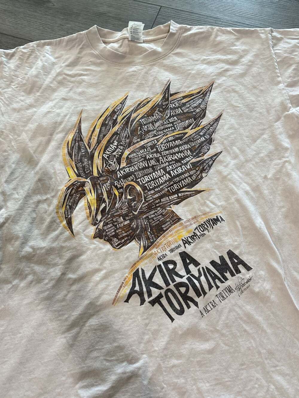 Akira Toriyama Dragon Ball Z Tribute Graphic T-Shirt